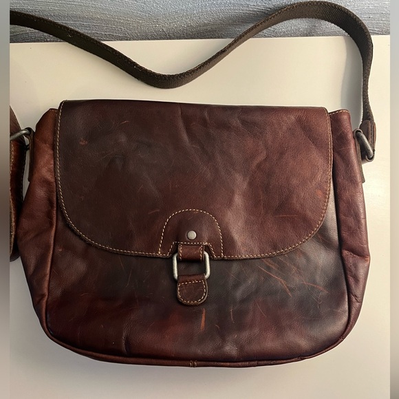 Jack Georges Voyager Collection Leather Saddle Bag - Picture 1 of 13